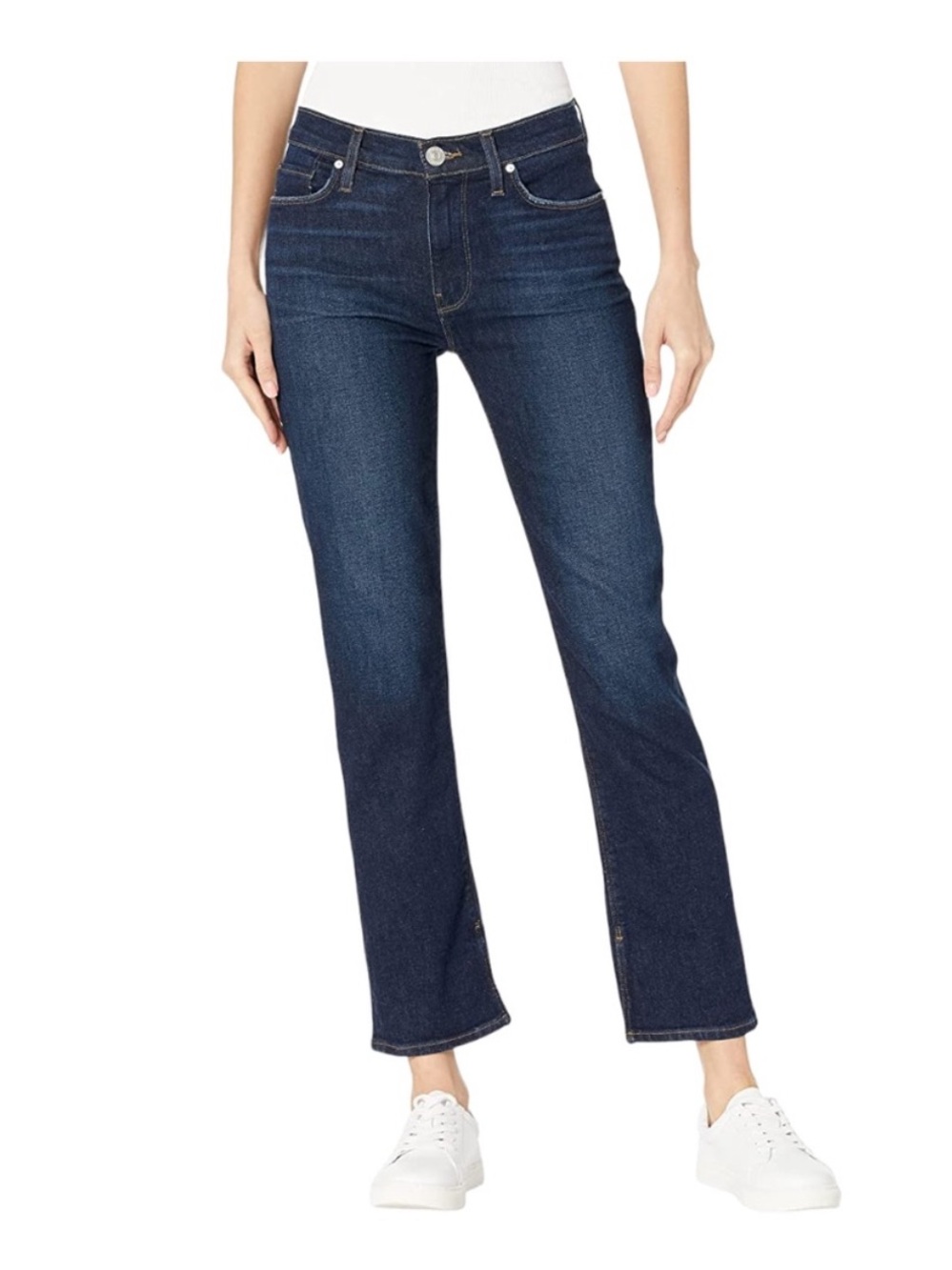 Hudson Nico Mid-Rise Straight Ankle Split Hem Super Stretch Jeans - NWT - 26